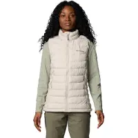 Columbia Powder Lite Ii Vest Beige M Femme