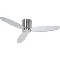 CasaFan 311280W ECO PLANO II 112cm ventilateur de plafond Wi-Fi argent