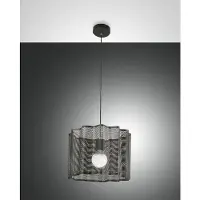 FABAS LUCE Suspension Glicine E27 Ø400mm Noir (E27)
