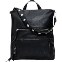 Desigual Sac a dos Desigual BACK HALF LOGO FW24 PRETORIA CONT femme || Taille Unique