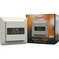 Heatit Z-TRM6 Thermostat Z-Wave 800 series, Thermostat, Blanc