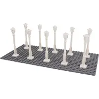 LEGO réverbère blanc