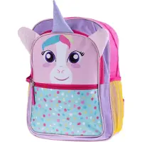 Koopman Sac à dos de voyage, pour l'école, pour enfant de 8 ans, avec oreilles, 27 x 12 x 36 cm