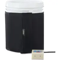 Vevor Couverture Chauffante de Baril en Métal 18,9 L 250 W Thermostat Indépendant