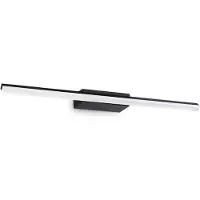 Ideal Lux Applique contemporaine Reflection Metal Black Led 17W 3000K Ip44