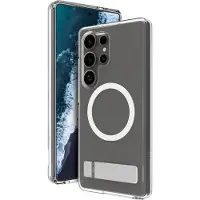 dbramante1928 Iceland Pro Qi2 Kick Galaxy S25 Ultra Phone Case Clair