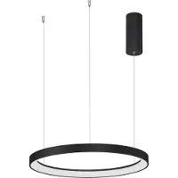 Lyora Suspension design Pertino noir Ø 48cm 2700K