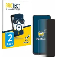 BROTECT Film anti-regards Anti-Spy Privacy Film de protection contre la lumière bleue (Cubot X70), Téléphone portable : film de protection, Bleu