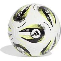 Adidas Football d'entraînement Euro 25 Femme Blanc/Noir/Lucid Lemon