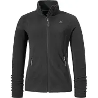 Schöffel Veste en polaire fonctionnelle gris argenté / noir