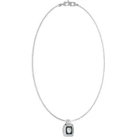 GUESS Lion King 21 Pave Necklace Argenté Homme