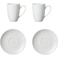 Ritzenhoff & Breker Verres à latte macchiato Bianco, Tasse, Blanc