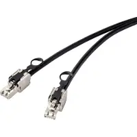 Renkforce RF-4538220 Câble réseau Noir 20 m Cat6a S/FTP (S-STP) (RF-4538220)