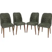 Skye Decor , Dallas - Dallas 565NMB, noyer, chaises de bureau, 90 x 50 x 49 cm, structure : 100 % métal