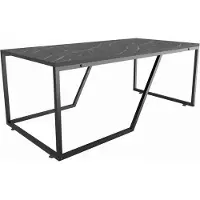 Skye Decor , Wendy - Noir, Tables basses, Noir, 120 x 48 x 60 cm