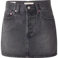 Levi's Icon Denim Skirt Noir 30 Femme