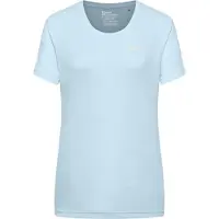 Jack Wolfskin Tech Short Sleeve T-shirt Bleu L Femme