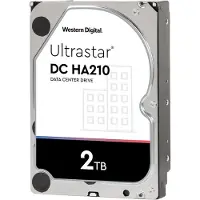 Western Digital WD Ultrastar DC HA210 HUS722T2TALA604 - Disque dur - 2 To - interne - 3,5" (8,9 cm) - SATA 6Gb/s - 7200 tr/min - Mémoire tampon : 128 Mo (1W10002)