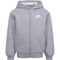 Nike Kids Veste de survêtement 'CLUB FLEECE' gris chiné