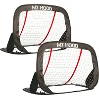 My Hood Jeu de buts de football pop-up 2 pcs 120 x 80 x 80 cm 302000