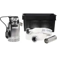 Zehnder Le sénitaire - Pompe Submersible Pour Eaux Chargées Zehnder Pumpen E-zw 65 à 16916 9500 L/h 14 M