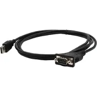 EXSYS Ex-13002 Câble Série Noir 1,8 M Usb Type-a Rs-232