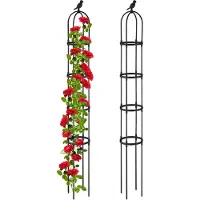 Relaxdays 2x colonne de treillis (24 cm, 24 cm)