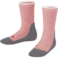 Falke Chaussettes de sport gris foncé / rose chiné / rouge foncé