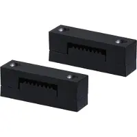 Paulmann Uline Accesso 2x Pince À Sangle Noir Aluminium