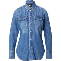 G-Star Western Slim Fit Long Sleeve Shirt Bleu XS Femme