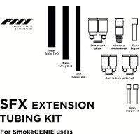 PMI Smc Extension Tubing Kit Argenté