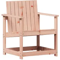 The Living Store Chaise de jardin 62x56x77 cm bois massif douglas