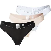 GUESS String rose clair / noir / blanc cassé