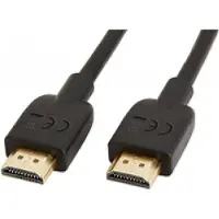 Techly Câble de connexion HDMI 4K 60Hz haute vitesse avec Ethernet noir 5m (5 m), Câble vidéo, Noir
