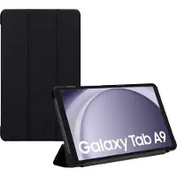 Mobiparts Tablet Stand Case Samsung Galaxy Tab A9 Black (Bulk) (Samsung Galaxy Tab A9), Étui pour tablette, Noir