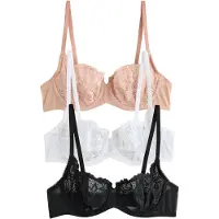 Next Soutien-gorge poudre / noir / blanc