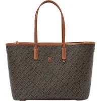 Tommy Hilfiger Cabas 'MONOPLAY' cognac / umbra / noir / blanc
