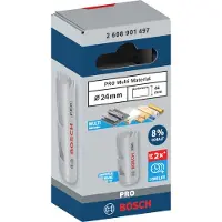 Bosch Scie cloche PRO Multi Material, 24 mm, avec filetage (24 mm)