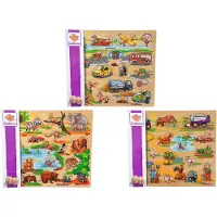 Eichhorn Houten Mega Noppenpuzzel
