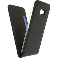 Mobilize Premium Coque à rabat magnétique pour Samsung Galaxy S7 Edge Noir
