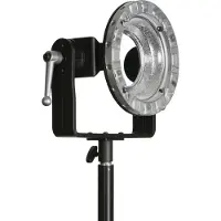 Westcott Anneau de vitesse Zeppelin & support pour Balcar (Adaptateur de flash), Flash : accessoires, Noir