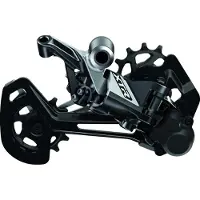 Shimano Xtr M9100 Shadow Rd+ Direct Rear Derailleur Noir 12s / Max 51t