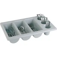 Aps Besteckbehälter GN 1/1, Range-couverts, Gris