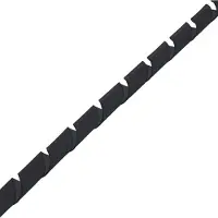 InLine 59946L Gaine spiralée pour câble 10m, noir, 10mm
