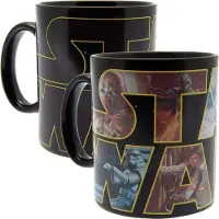 Star Wars Mug de - Logo & Personnages - pour Indifférent - multicolore - Taille Standard
