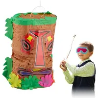 Relaxdays Piñata Tiki (1 pcs)