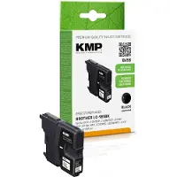 KMP Cartouche d'encre noire B65B compatible et reconditionnée