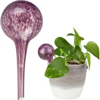 Relaxdays Globe d'arrosage lot de 2, couleur (Boules d'arrosage)