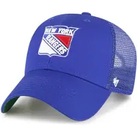 47 Nhl New York Rangers Branson Mvp Cap Bleu