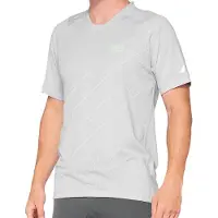 100% Hommes, Maillot de cyclisme, Celium Enduro/Trail (L), Blanc, Gris, L
